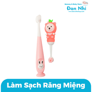 Bàn Chải Đánh Răng Cao Cấp Cho Bé Bioamicus Cho Bé Từ 6 Tháng Tuổi