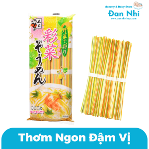Mì Somen Rau Củ Itsuki Foods Nhật 360g