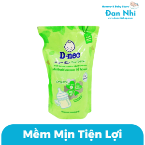 Nước Rửa Bình Sữa Dnee Dạng Túi 600ml