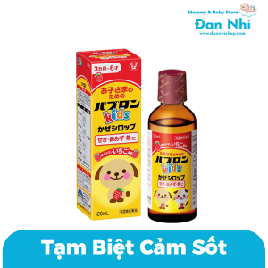 Siro Ho Cảm Sốt Paburon S Kids Chó Mèo Nhật Bản 120ml