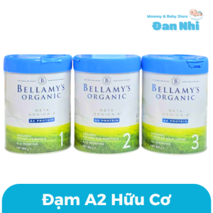 Sữa Bellamy’s Organic Beta Genica-8™ Đạm A2 Cho Bé Từ Sơ Sinh