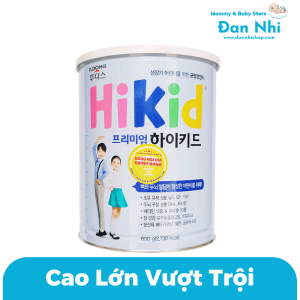 Sữa Hikid Premium Hàn Quốc Tách Béo 600g Cho Trẻ Từ 1 Tuổi